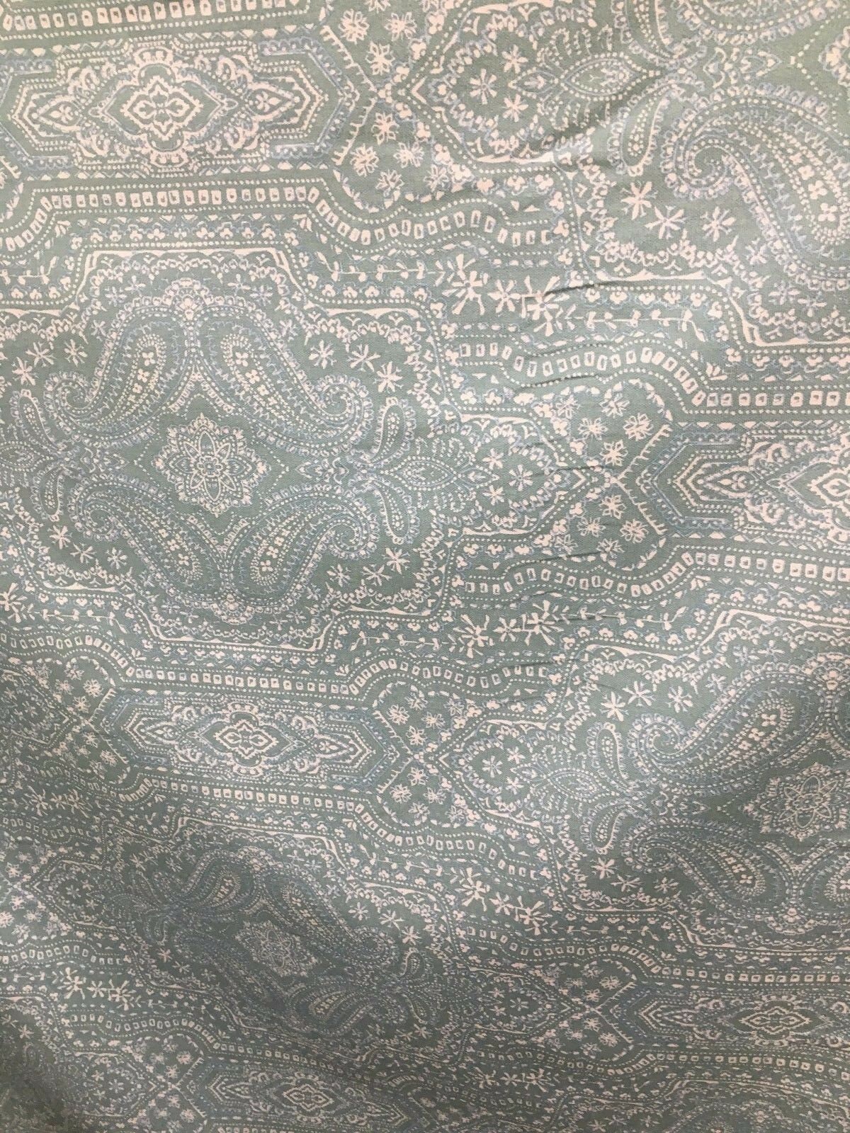 P KAUFMANN Light Blue Designer Cotton Linen Fabric (54 in.) By The Yard
