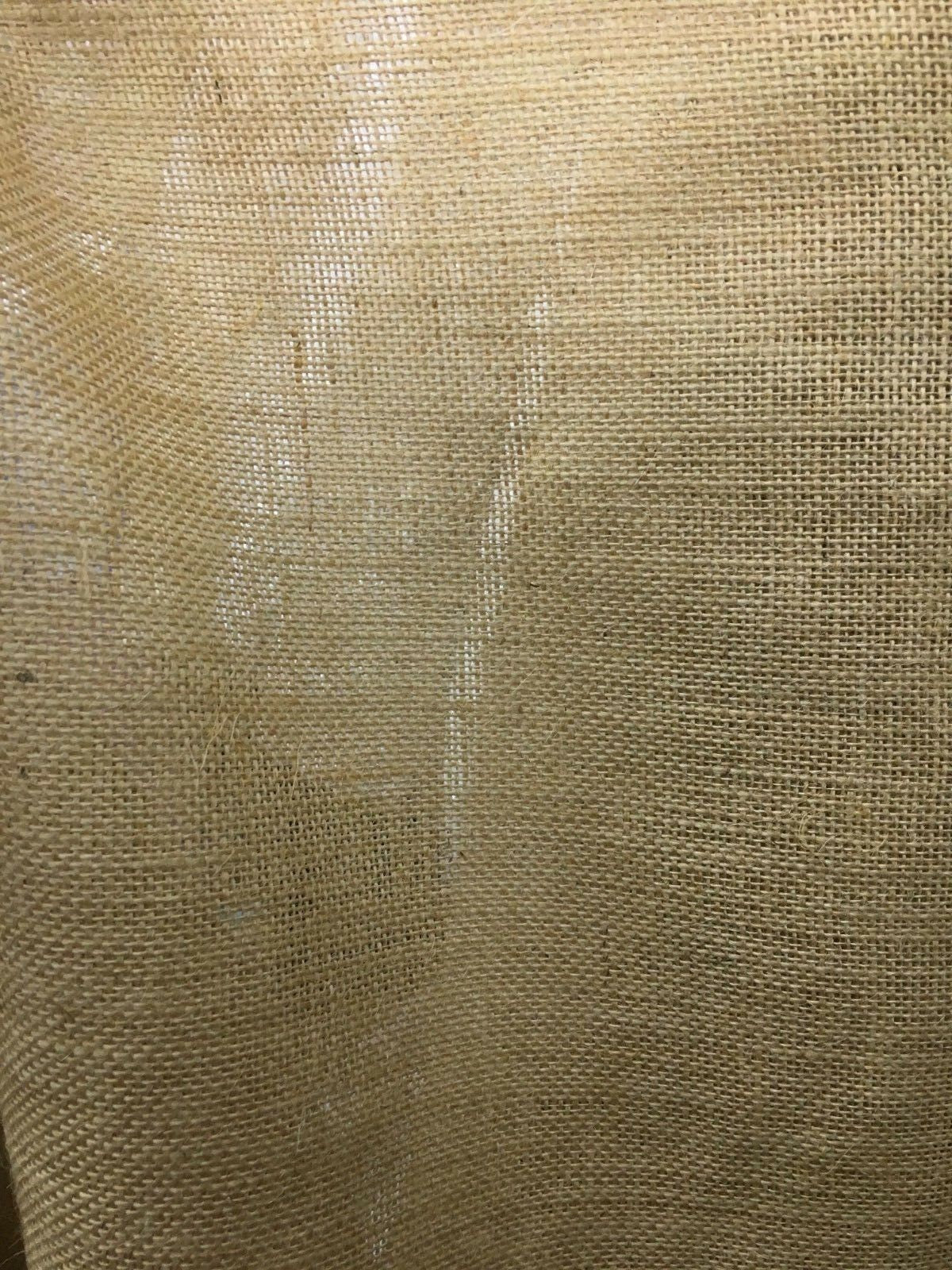 NATURAL JUTE Burlap Fabric (60 in.) Sold By The Yard