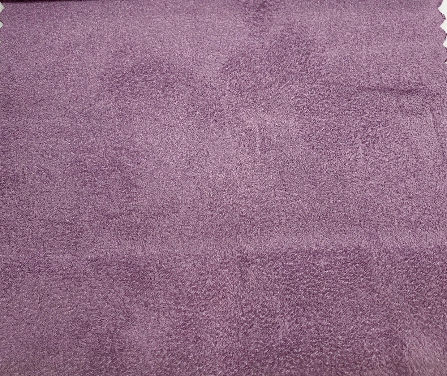 DARK LAVENDER Upholstery Suede Micro Faux Polyester Drapery Fabric (56 in.) Sold By The Yard