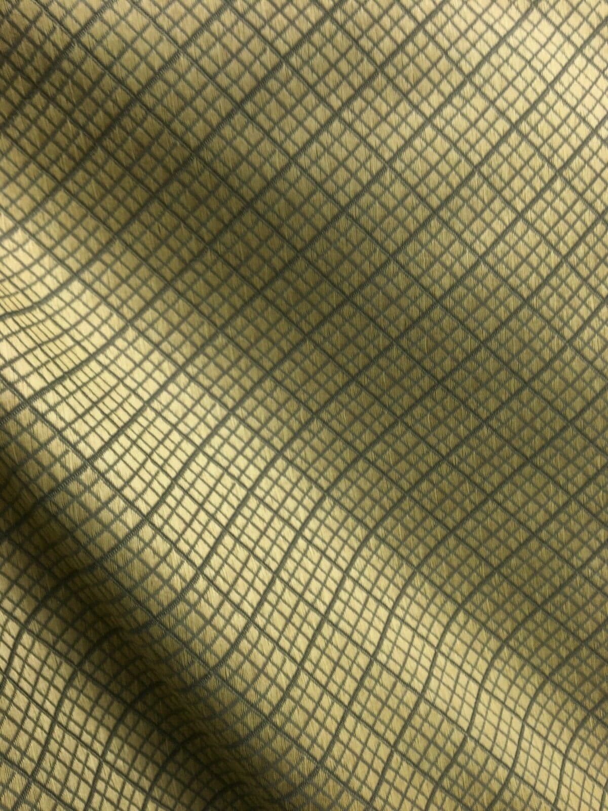 DARK BEIGE GRAY Diamond Upholstery Brocade Fabric (54 in.) Sold By The Yard