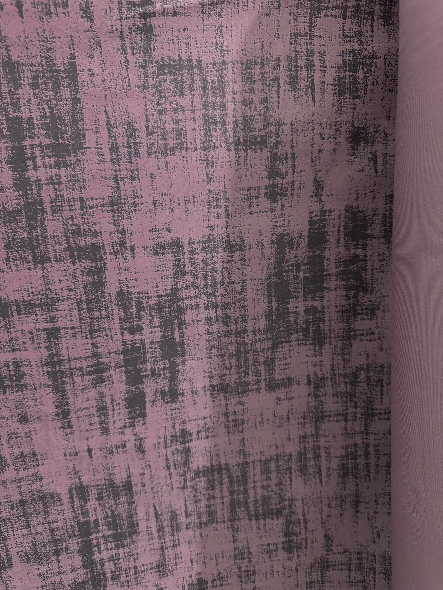 ROSE GRAY Textured Look Upholstery Velvet Fabric (54 in.) Sold By The Yard
