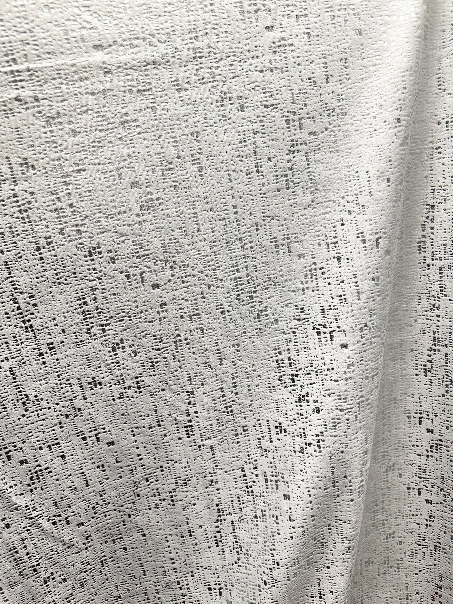 WHITE SILVER Metallic Upholstery Drapery Velvet Fabric (56 in.) Sold By The Yard