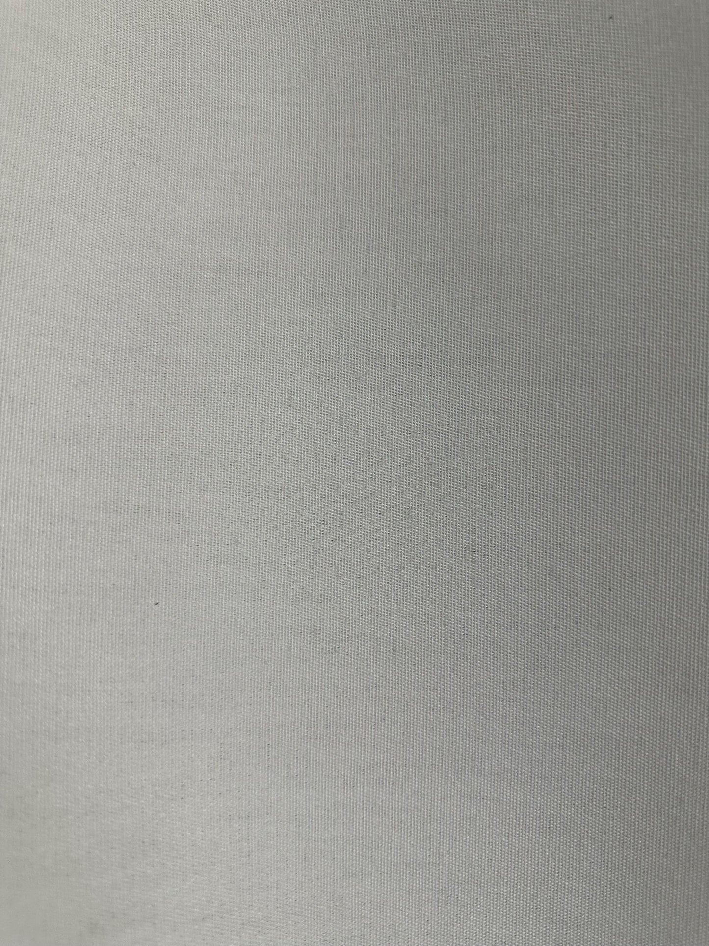 WHITE 100% Cotton Canvas Fabric (56 in.) Sold By The Yard
