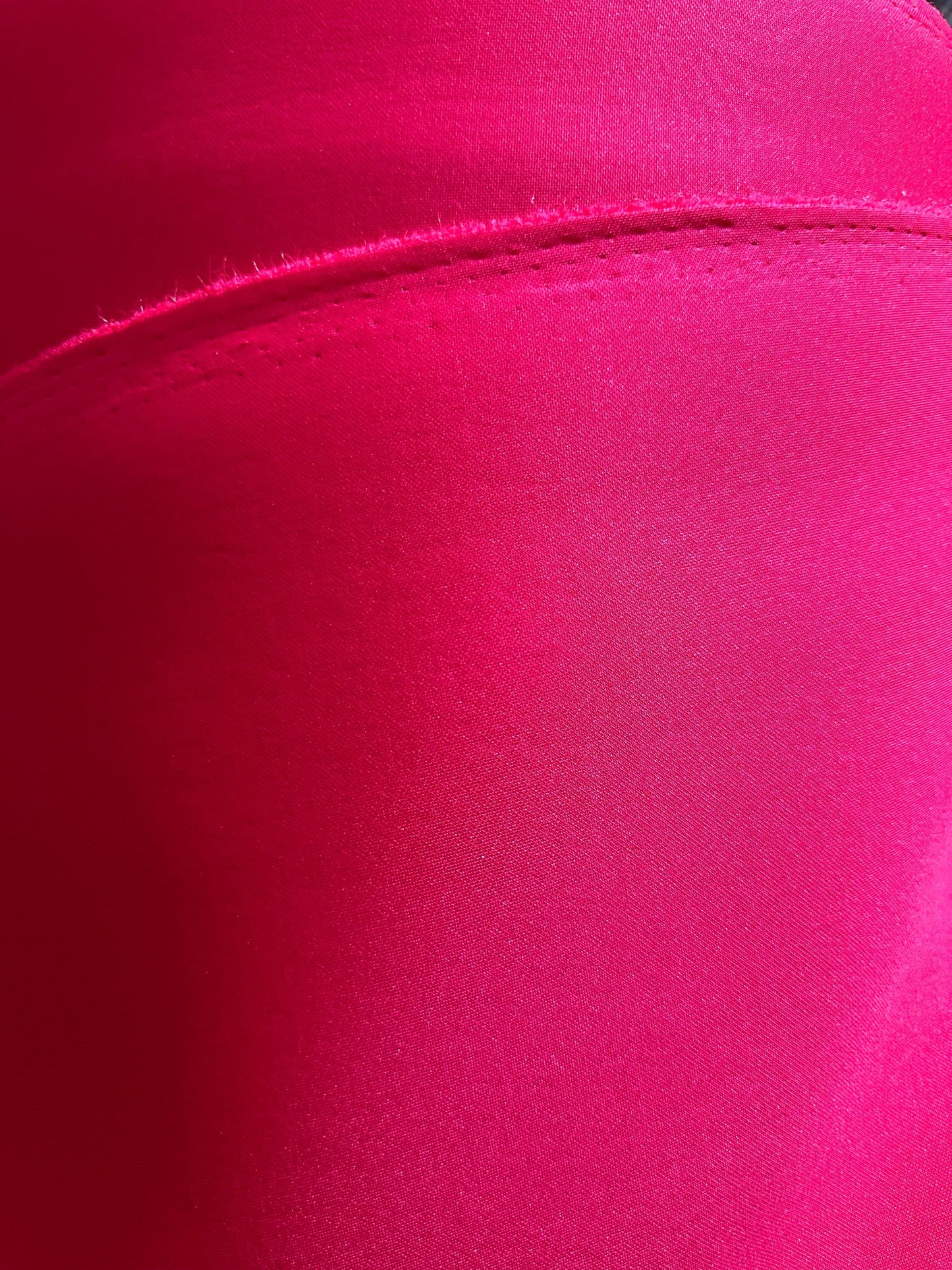 FUCHSIA PINK Neoprene Scuba Knit Fabric Polyester Spandex (58 in.) Sold By The Yard