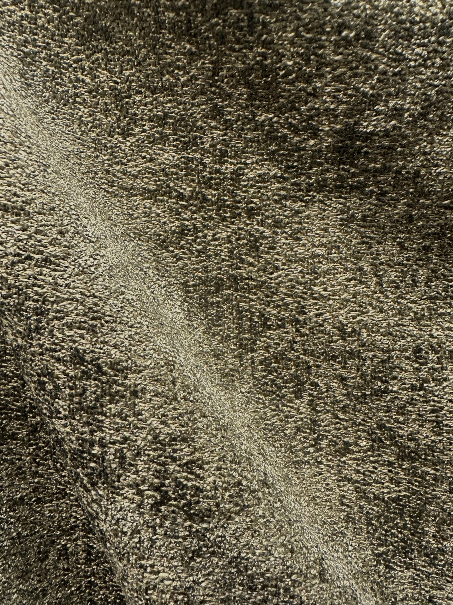 DARK OLIVE Chenille Velvet Upholstery Drapery Fabric (56 in.) Sold By The Yard
