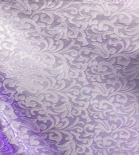 LAVENDER Floral Brocade Fabric (60 in.) Sold By The Yard