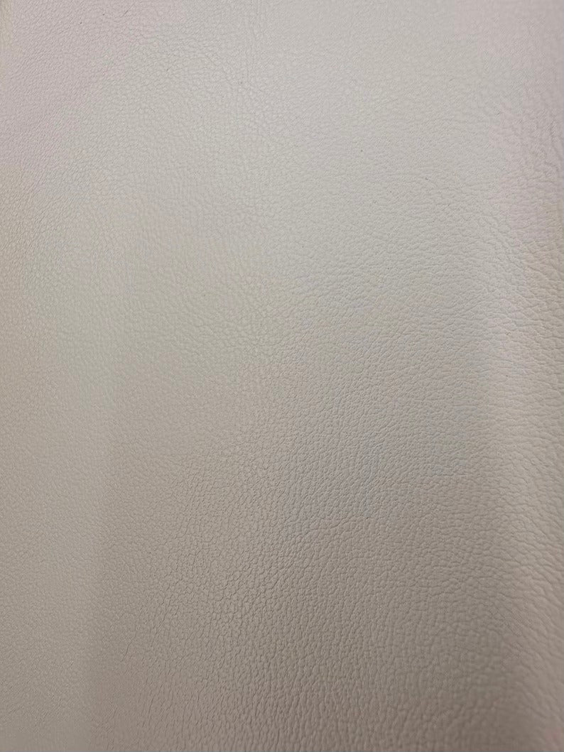 BEIGE GRAY PVC Pleather Stretch Fabric (55 in.) Sold By The Yard