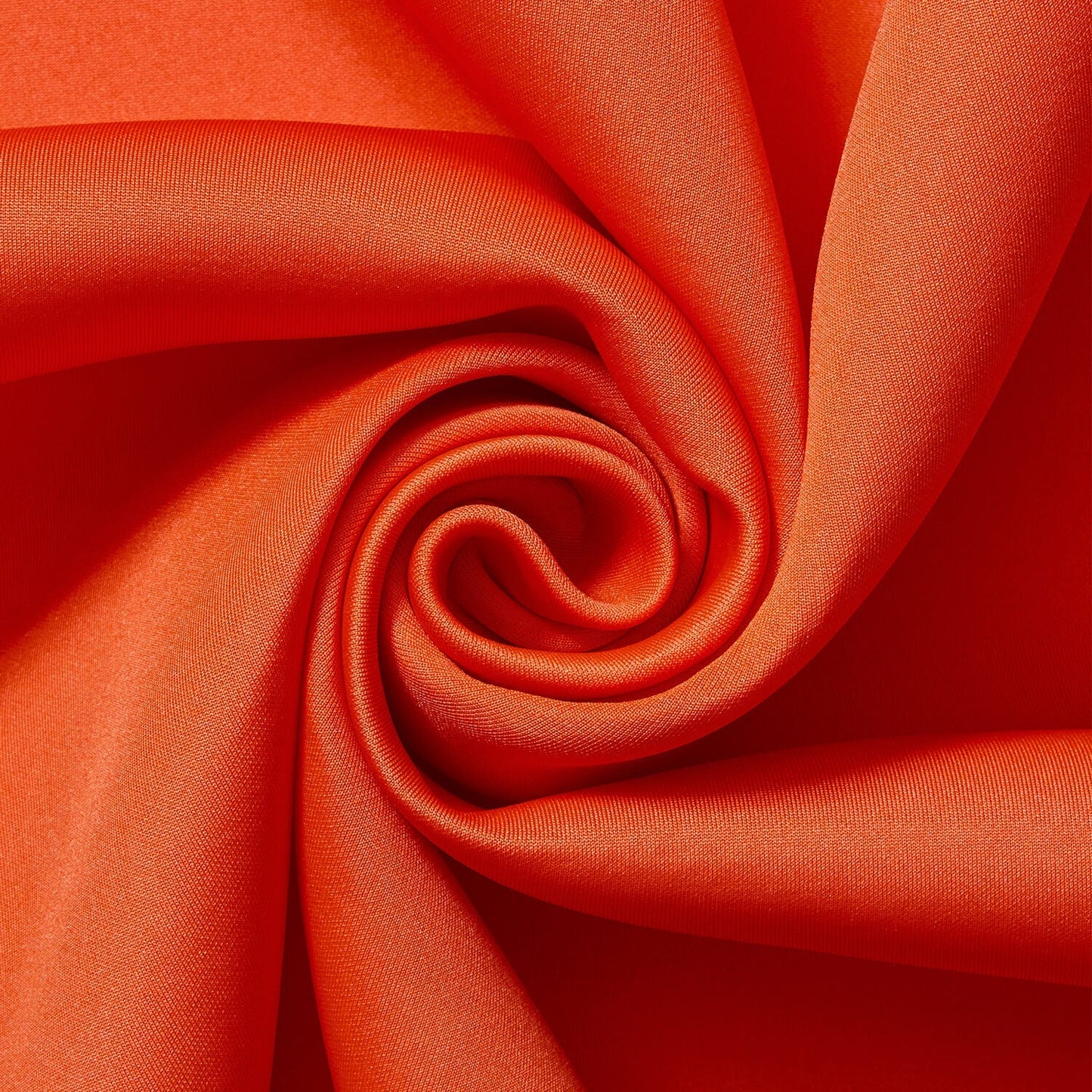 RED ORANGE Neoprene Scuba Knit Fabric Polyester Spandex (58 in.) Sold By The Yard