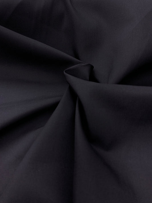 BLACK Light Weight Cotton Fabric (60 in.) Sold By The Yard