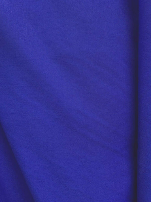 ROYAL BLUE Light Weight Cotton Fabric (58 in.) Sold By The Yard
