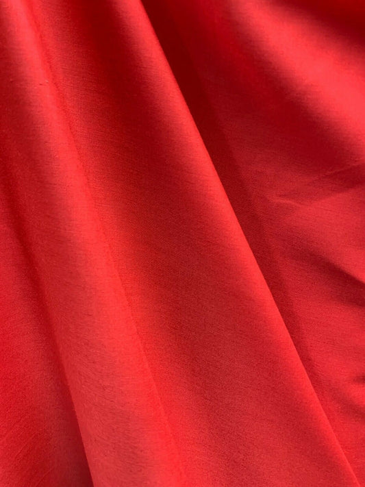 RED Light Weight Cotton Fabric (45 in.) Sold By The Yard