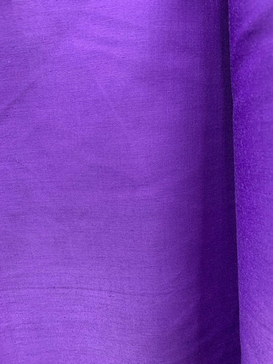 PURPLE Light Weight Cotton Fabric (45 in.) Sold By The Yard