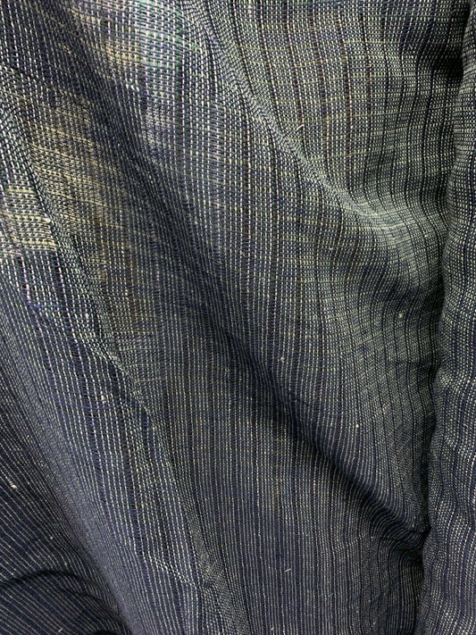 Black Dark Green Beige Multicolor Open Weave Burlap Fabric (60 in.) Sold By The Yard