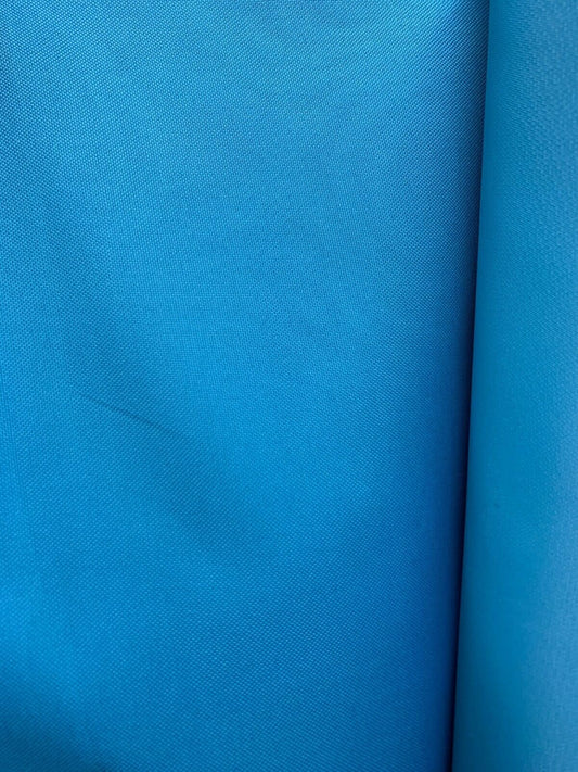 TURQUOISE Solid Canvas Waterproof/UV Protected Outdoor Fabric (60 in.) Sold By The Yard