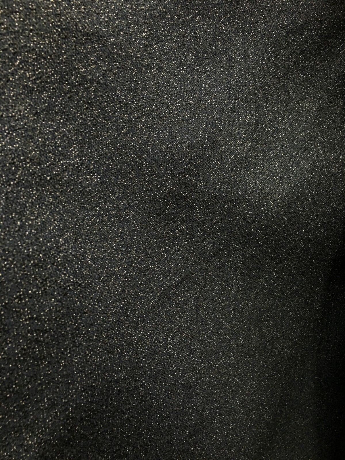 Black White Corded Chenille Upholstery Fabric (54 in.) Sold By The Yard