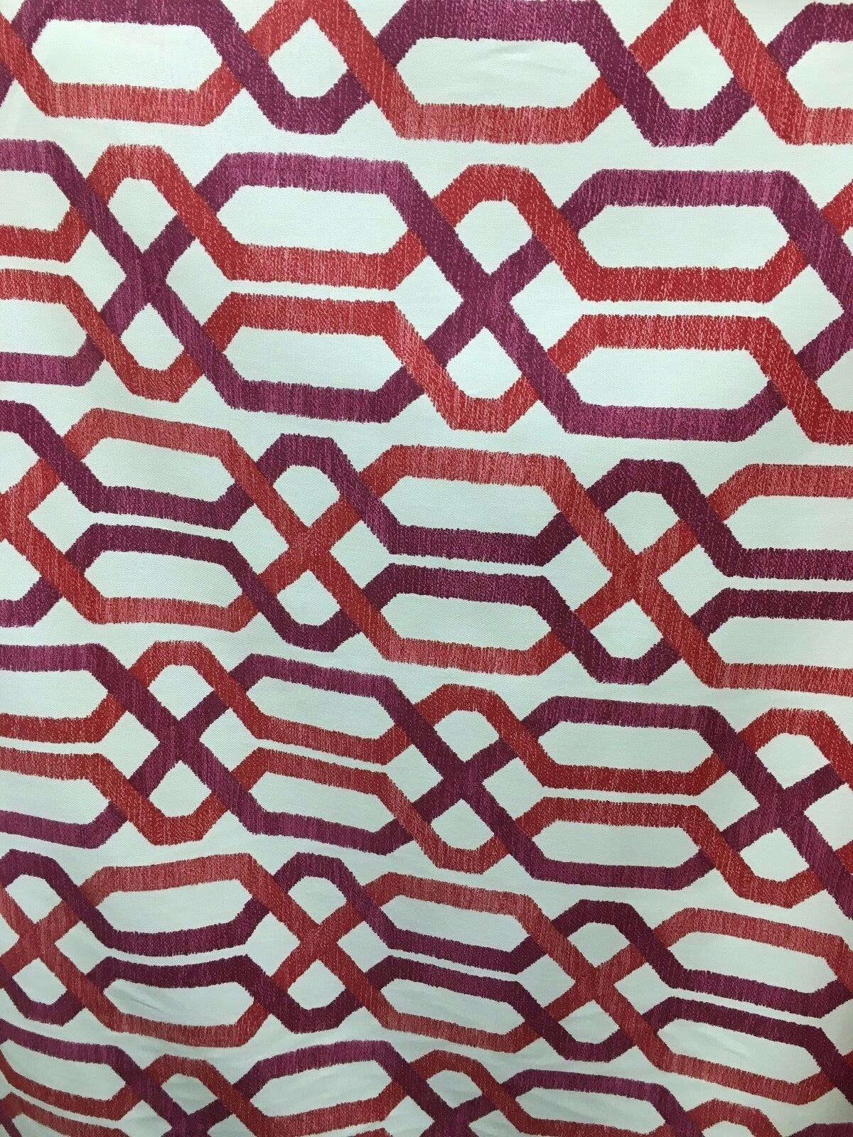 P KAUFMANN Burgundy Designer Cotton Home Decor Fabric (54 in.) By The Yard