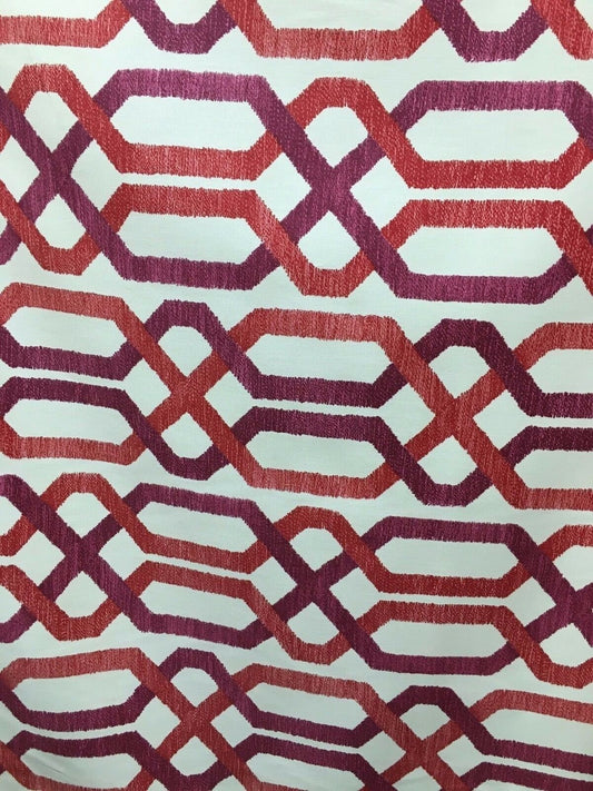 P KAUFMANN Burgundy Designer Cotton Home Decor Fabric (54 in.) By The Yard