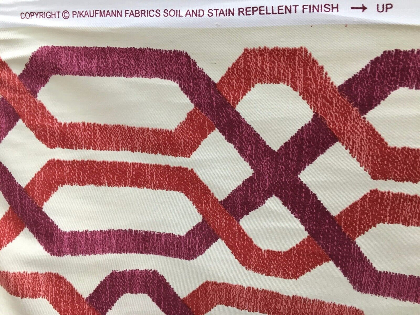 P KAUFMANN Burgundy Designer Cotton Home Decor Fabric (54 in.) By The Yard