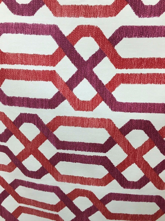 P KAUFMANN Burgundy Designer Cotton Home Decor Fabric (54 in.) By The Yard
