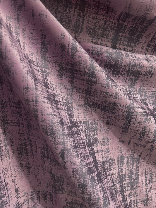 ROSE GRAY Textured Look Upholstery Velvet Fabric (54 in.) Sold By The Yard