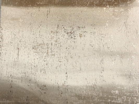 BEIGE GOLD Embroidered Brocade Upholstery Drapery Fabric (56 in.) Sold By The Yard