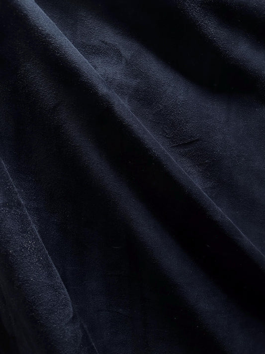 DARK TEAL BLUE Stretch Faux Suede Fabric (56 in.) Sold By The Yard