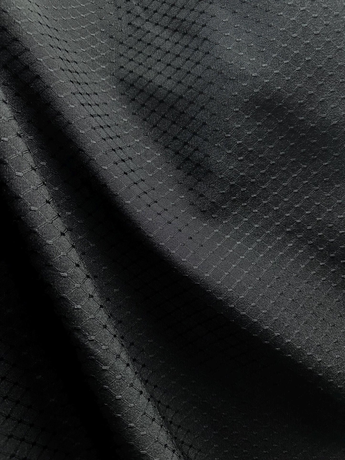 BLACK Diamond Upholstery Drapery Brocade Fabric (110 in.) Sold By The Yard