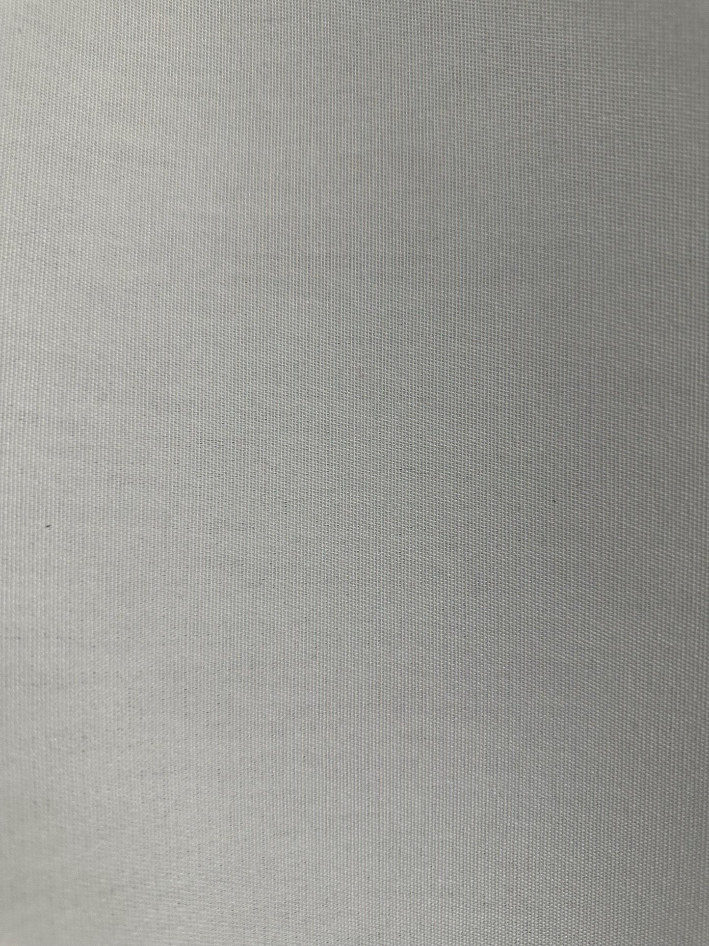 WHITE 100% Cotton Canvas Fabric (56 in.) Sold By The Yard