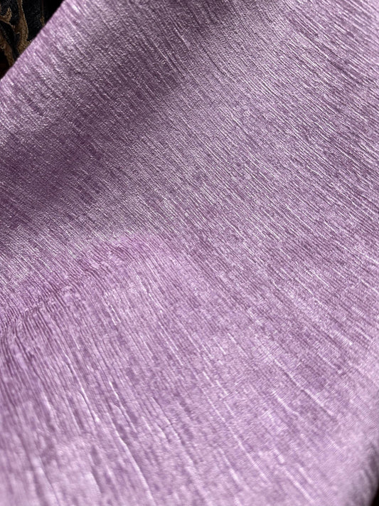 LAVENDER Solid Chenille Velvet Upholstery Drapery Fabric (110 in.) Sold By The Yard