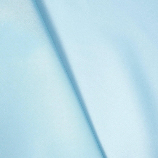 BABY BLUE Solid 100% Polyester Mystique Satin Fabric (60 in.) Sold By The Yard