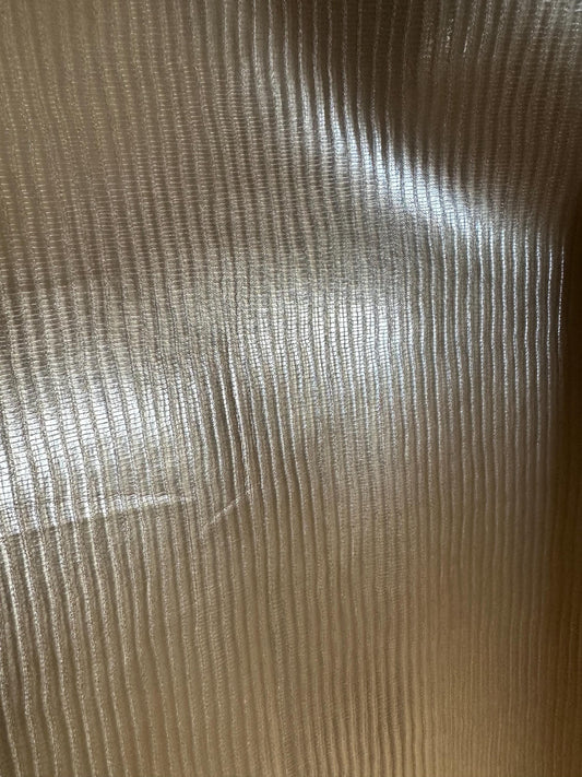 DARK BEIGE Shiny Faux Leather Vinyl Upholstery Fabric (54 in.) Sold By The Yard