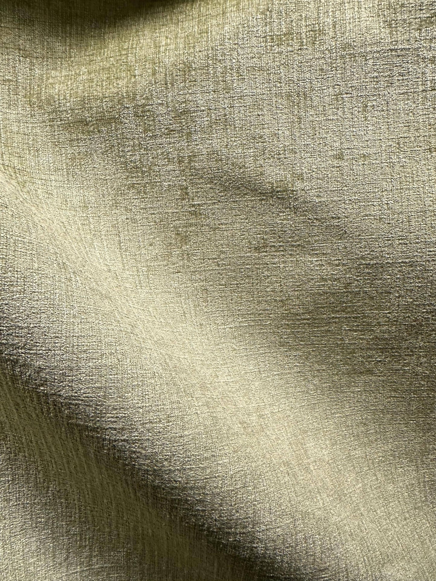 LIGHT SAGE Chenille Velvet Upholstery Drapery Fabric (54 in.) Sold By The Yard