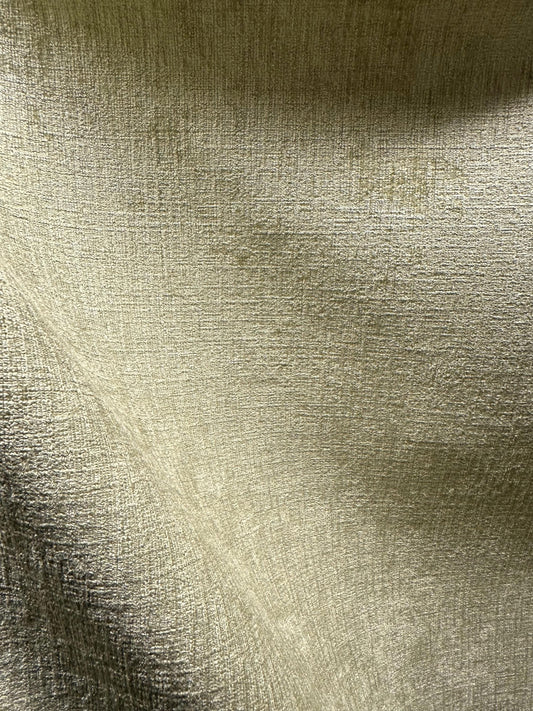 LIGHT SAGE Chenille Velvet Upholstery Drapery Fabric (54 in.) Sold By The Yard