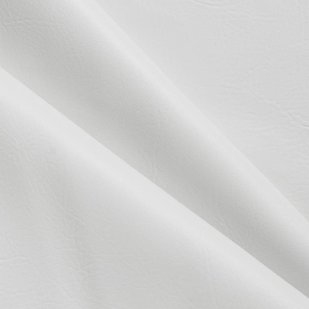 WHITE Faux Leather Vinyl Upholstery Fabric (54 in.) Sold By The Yard