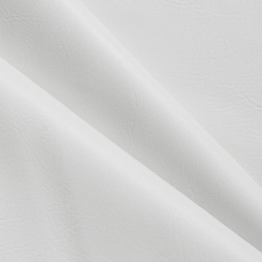 WHITE Faux Leather Vinyl Upholstery Fabric (54 in.) Sold By The Yard