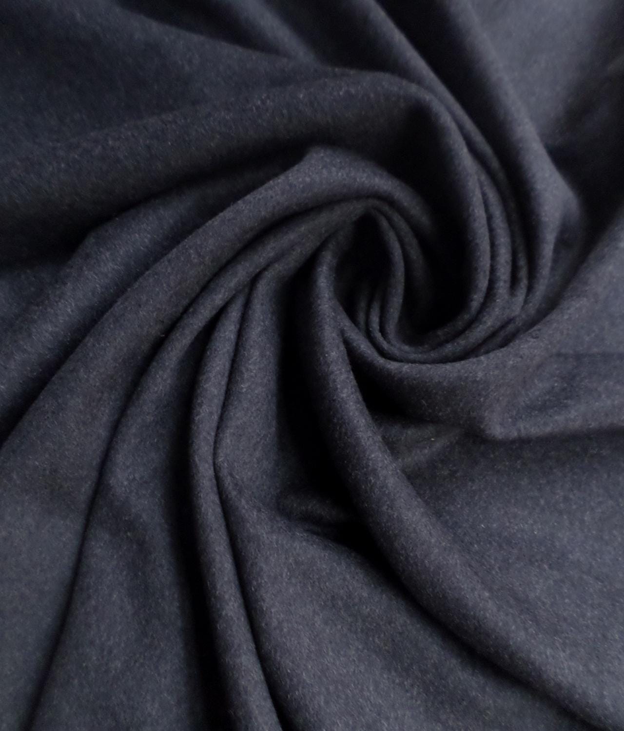 DARK GREY Wool Viscose Blend Brisbane Mid Weight Fabric (60 in.) Sold By The Yard