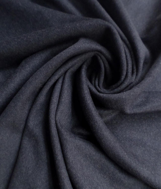 DARK GREY Wool Viscose Blend Brisbane Mid Weight Fabric (60 in.) Sold By The Yard